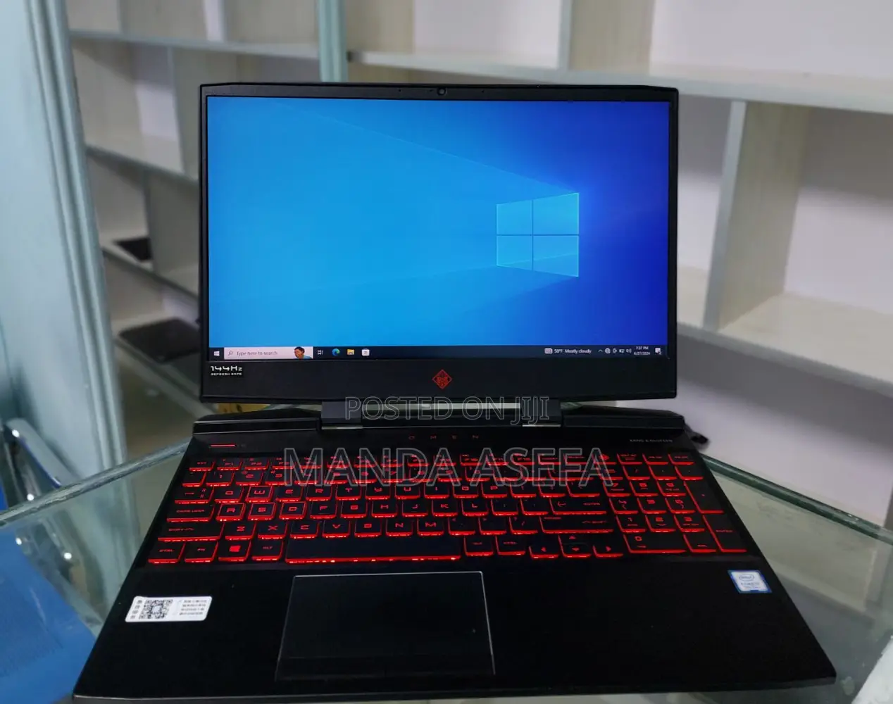 New Laptop HP Omen 15 16GB Intel Core I7 SSD 512GB