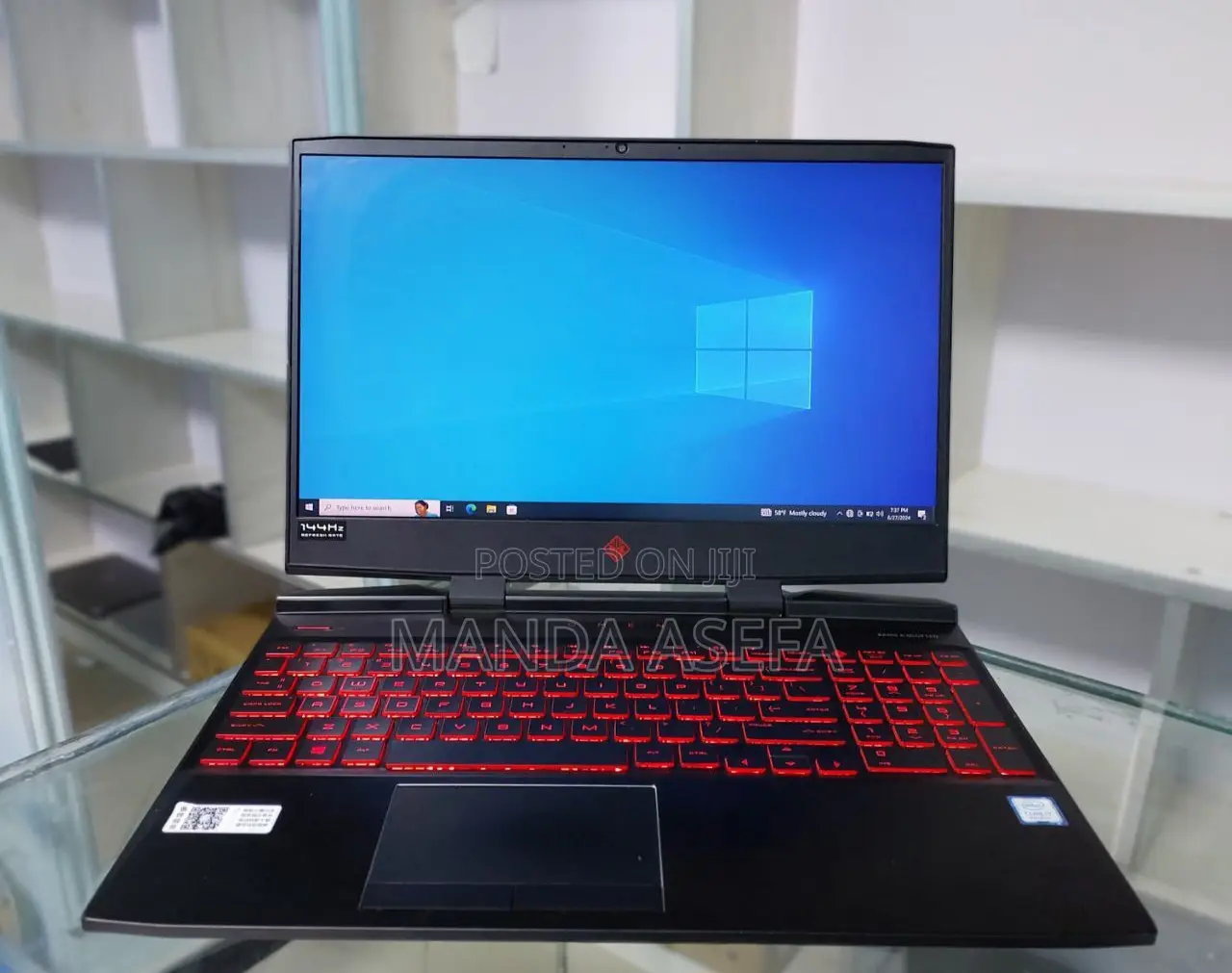 New Laptop HP Omen 15 16GB Intel Core I7 SSD 512GB