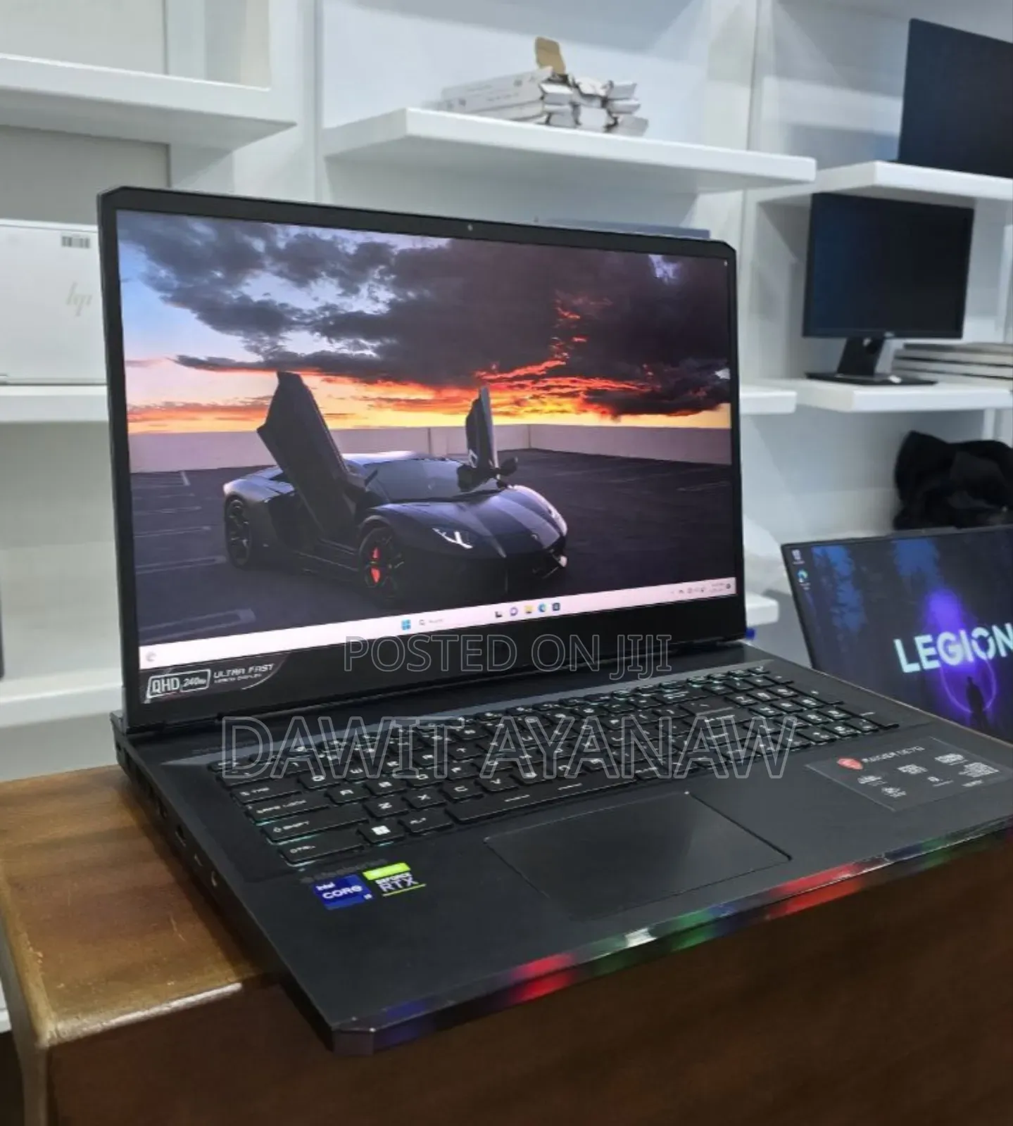 New Laptop MSI Raider GE76 12UGS 32GB Intel Core I9 SSD 2T