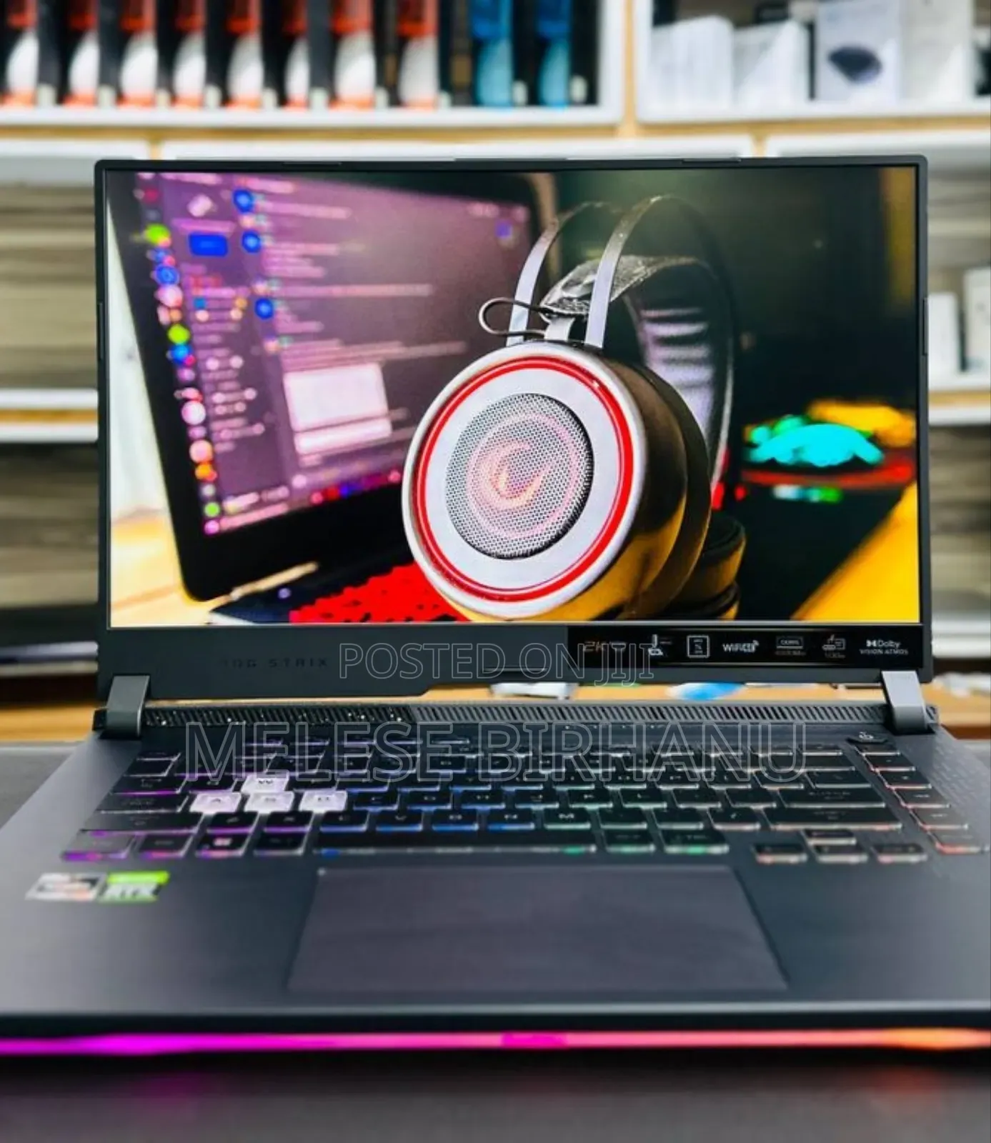 New Laptop Asus ROG Strix GL503 16GB AMD Ryzen 7 SSD 1T