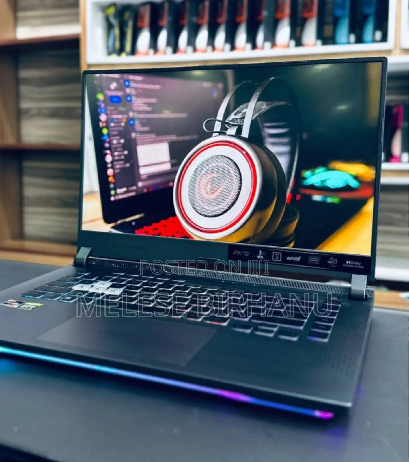 New Laptop Asus ROG Strix GL503 16GB AMD Ryzen 7 SSD 1T