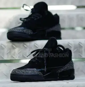 Air #Jordan 3 #Black Cat #High Shoes