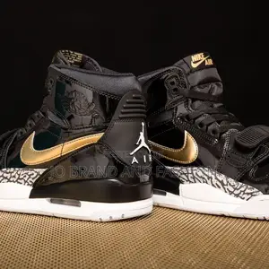 Nike Air #Jordan 312 #Legacy "Metallic Gold" High Shoes