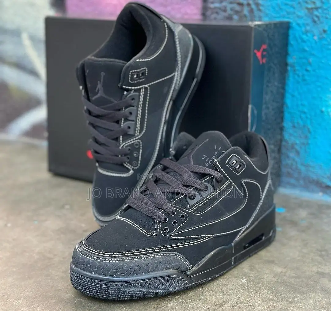 Air#Jordan 3  X #Travis Scott "Cactus Jack" #High Shoes