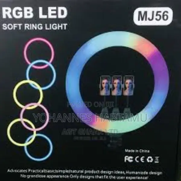 Ring Fill Light With Tripod 22inch for Tiktok Youtubebigsize