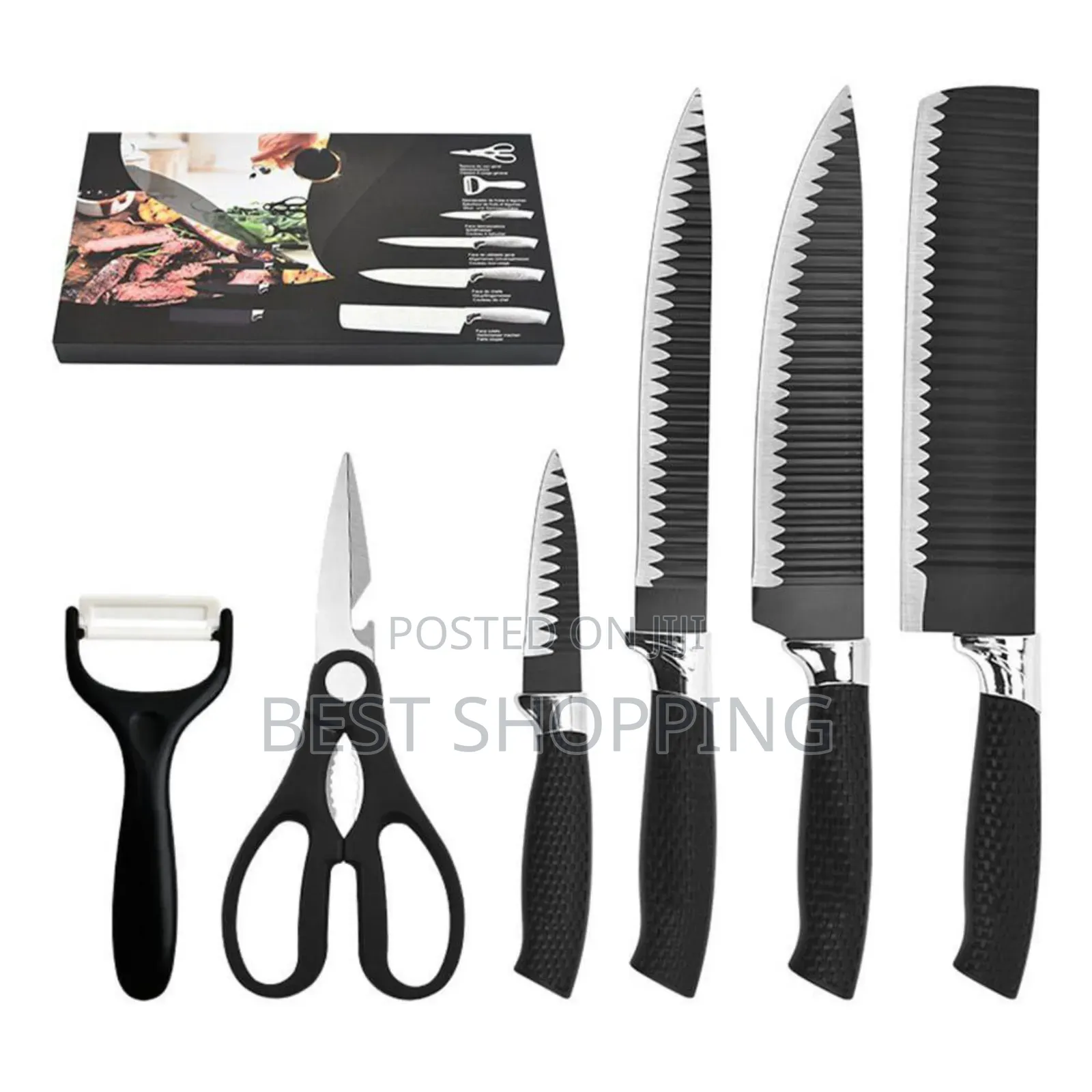6 PCS Knife Set