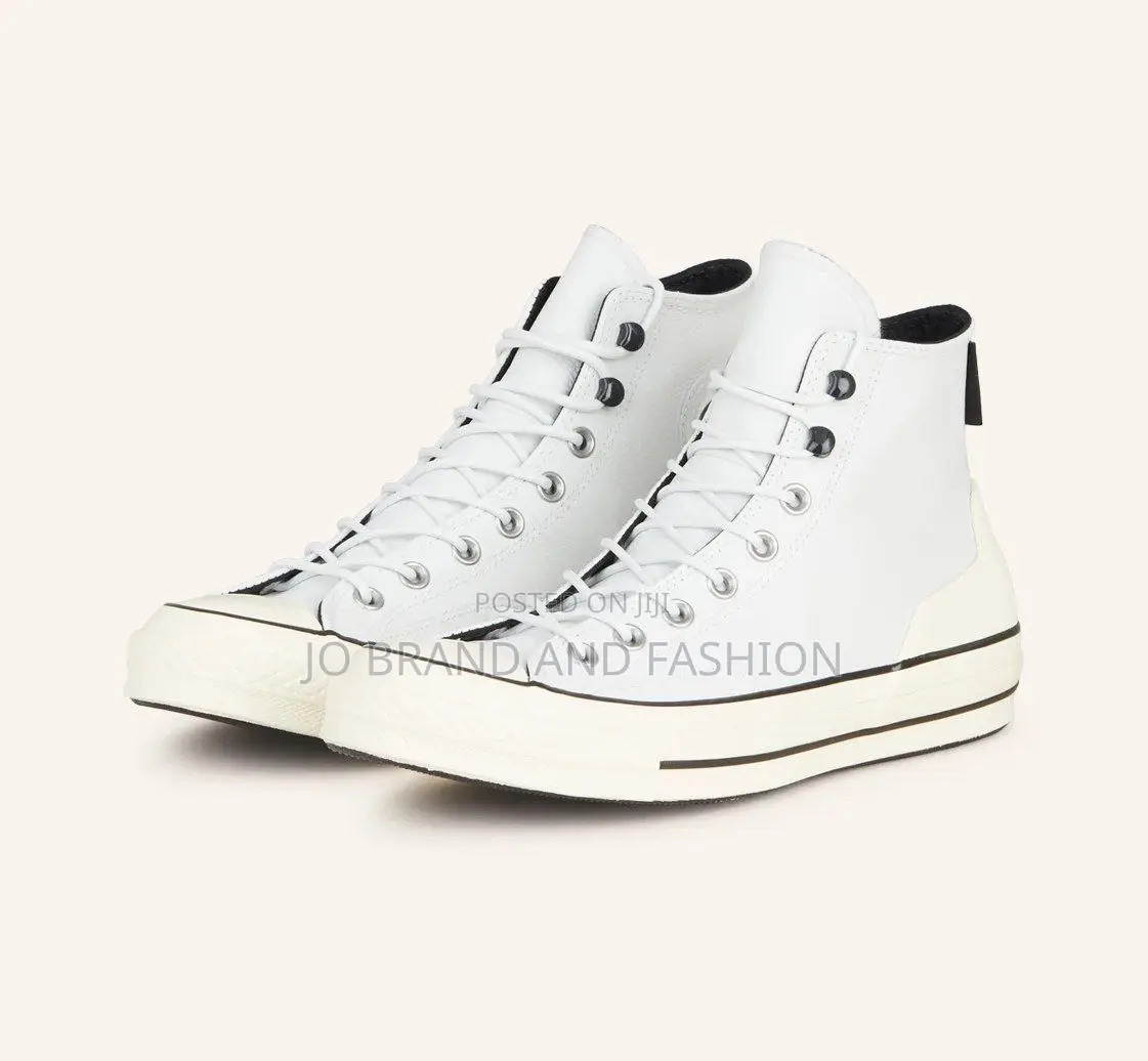 Converse All Star Chunk 70 Hi-Top Trainer Leather Shoes