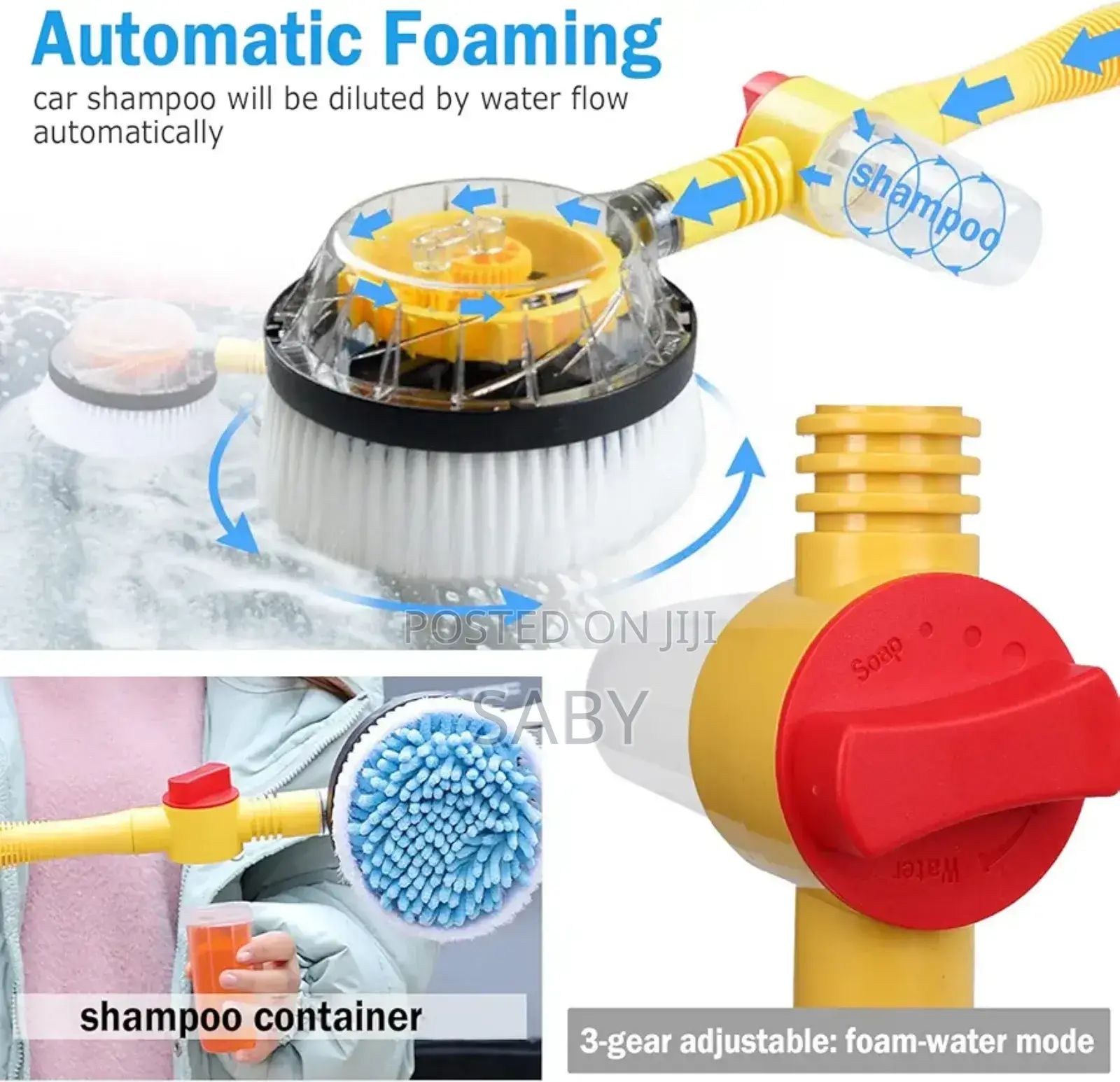 Turbo Shine Water Powerd Spin Cleaner