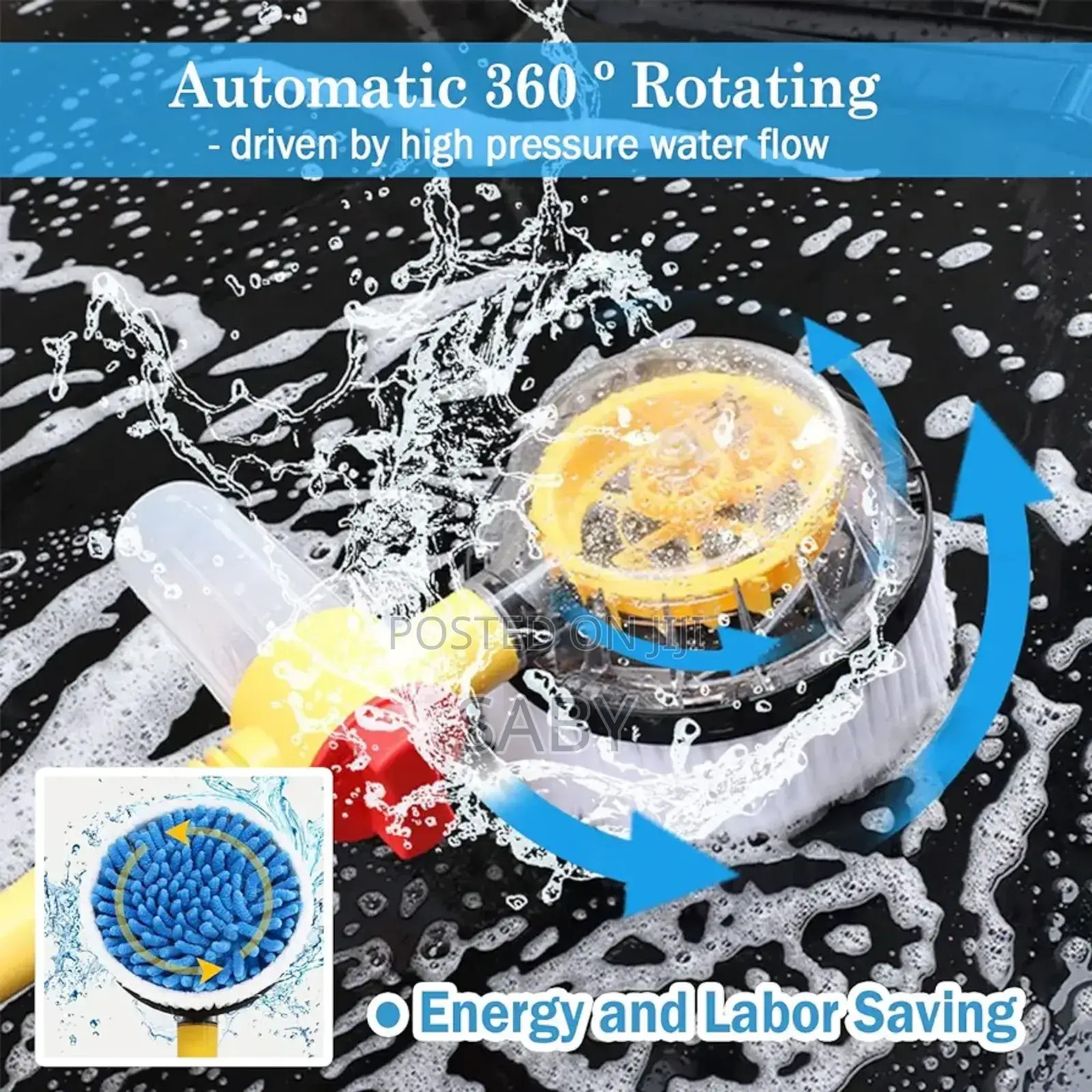 Turbo Shine Water Powerd Spin Cleaner