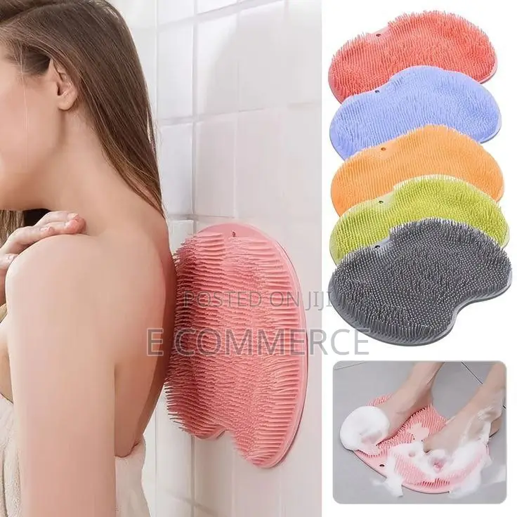 Silicon Back Scrubber and Foot Brush