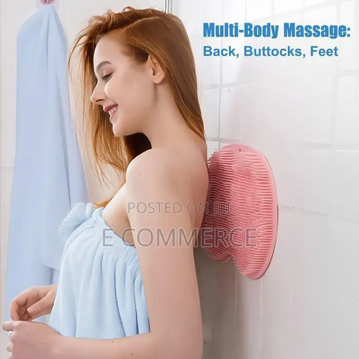 Silicon Back Scrubber and Foot Brush