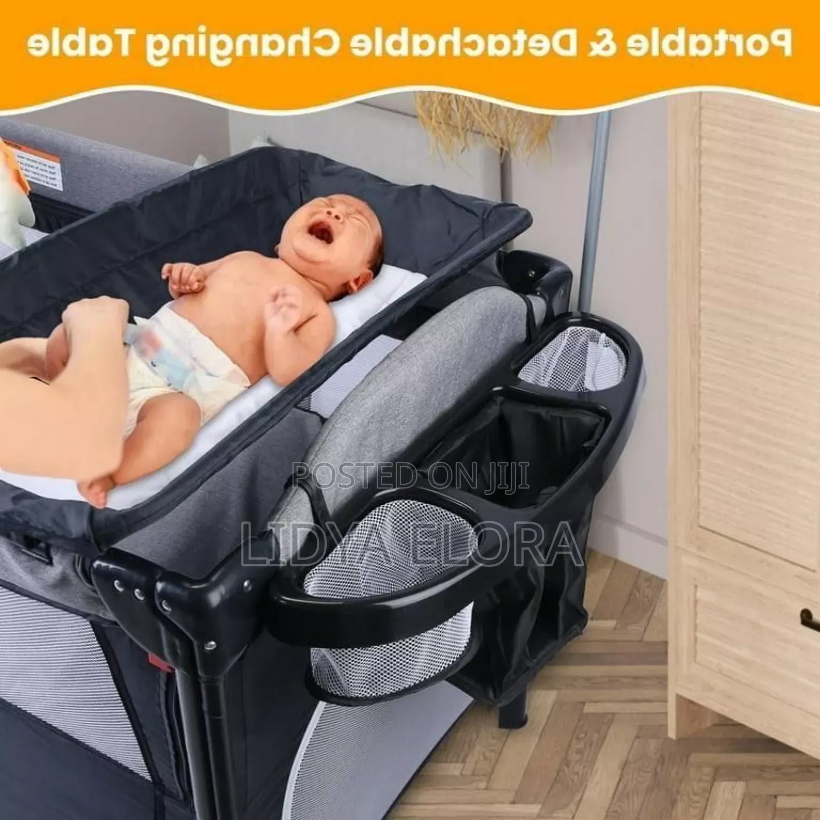 Deluxe Baby Bedside Crib