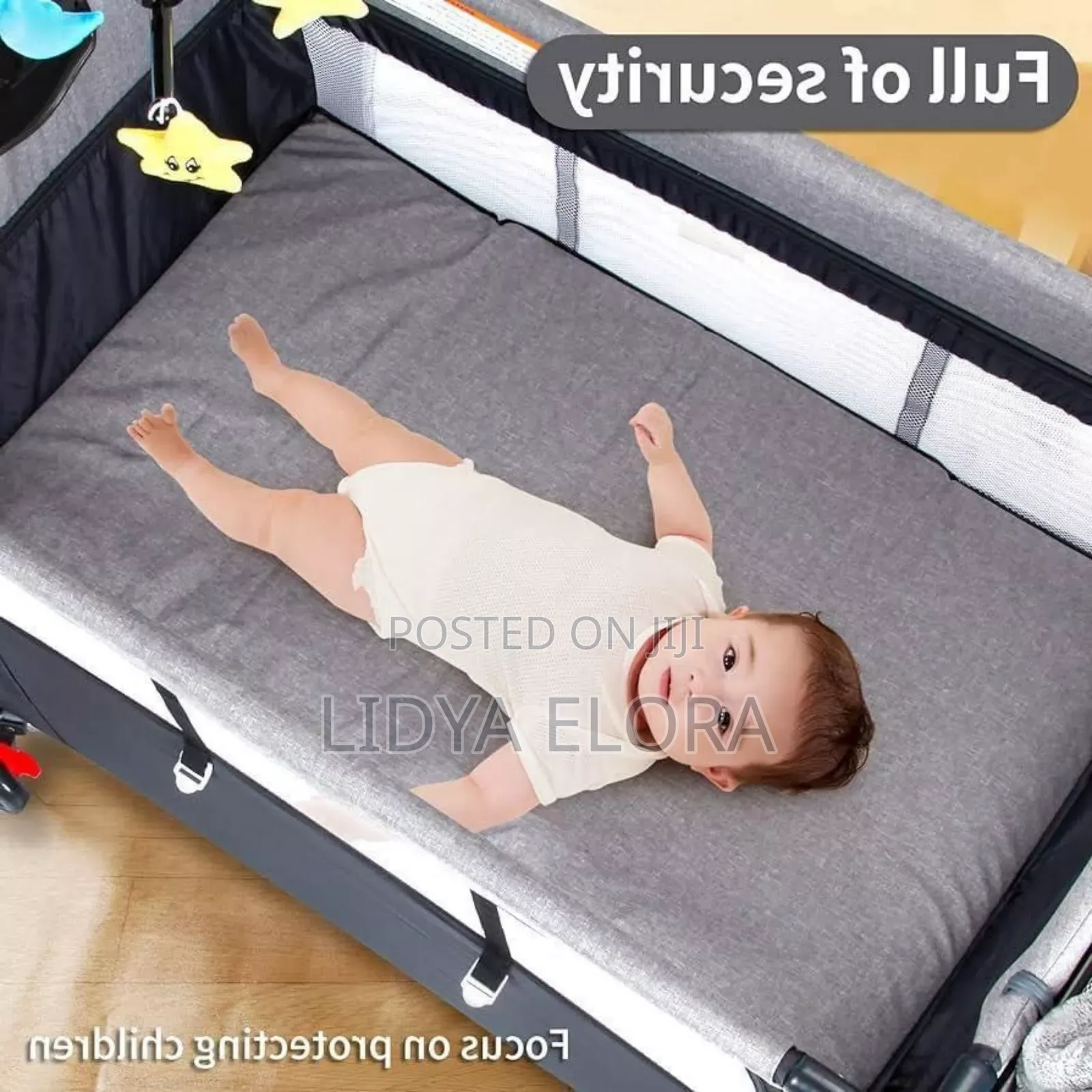 Deluxe Baby Bedside Crib