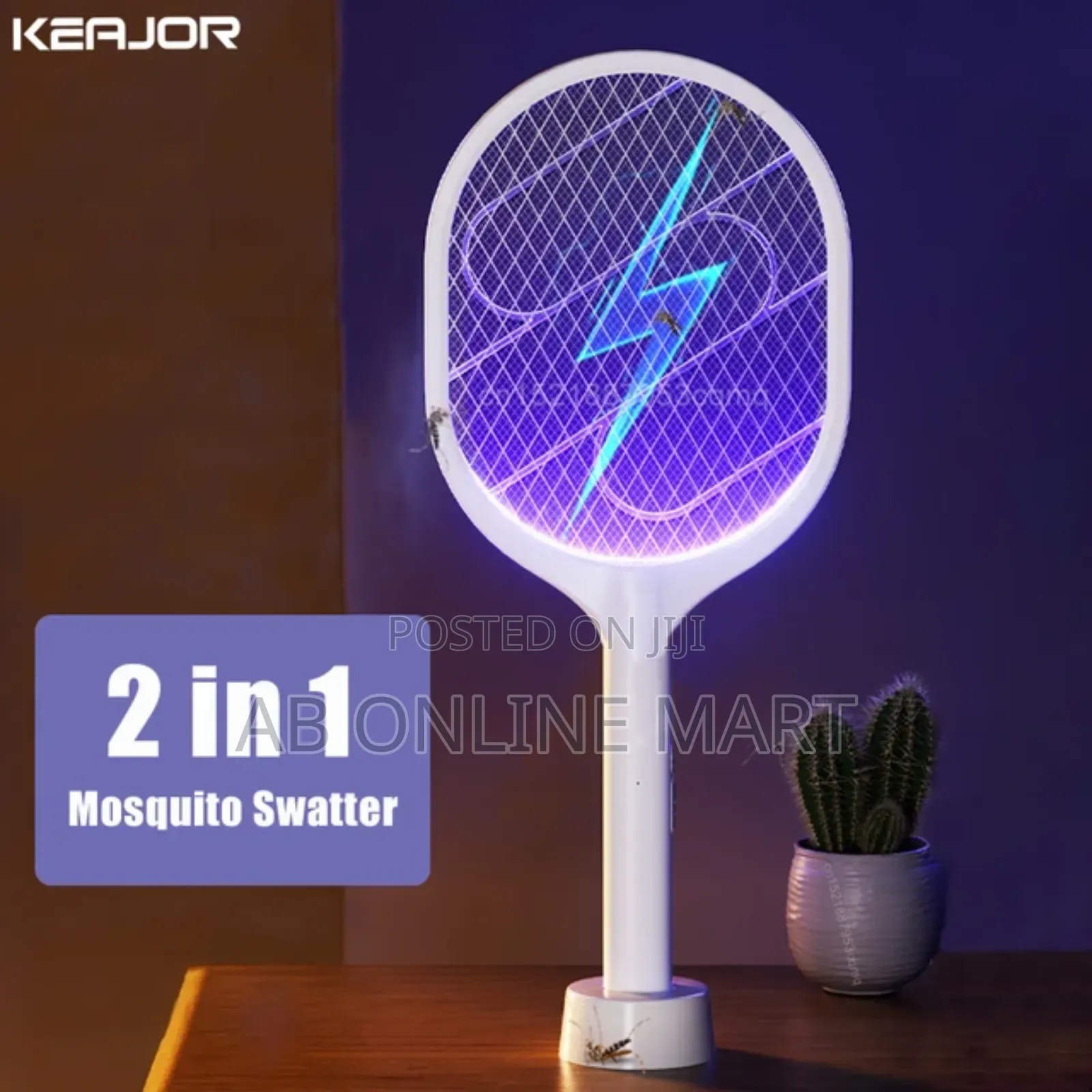 2in1 Electric Mosquito Swatter