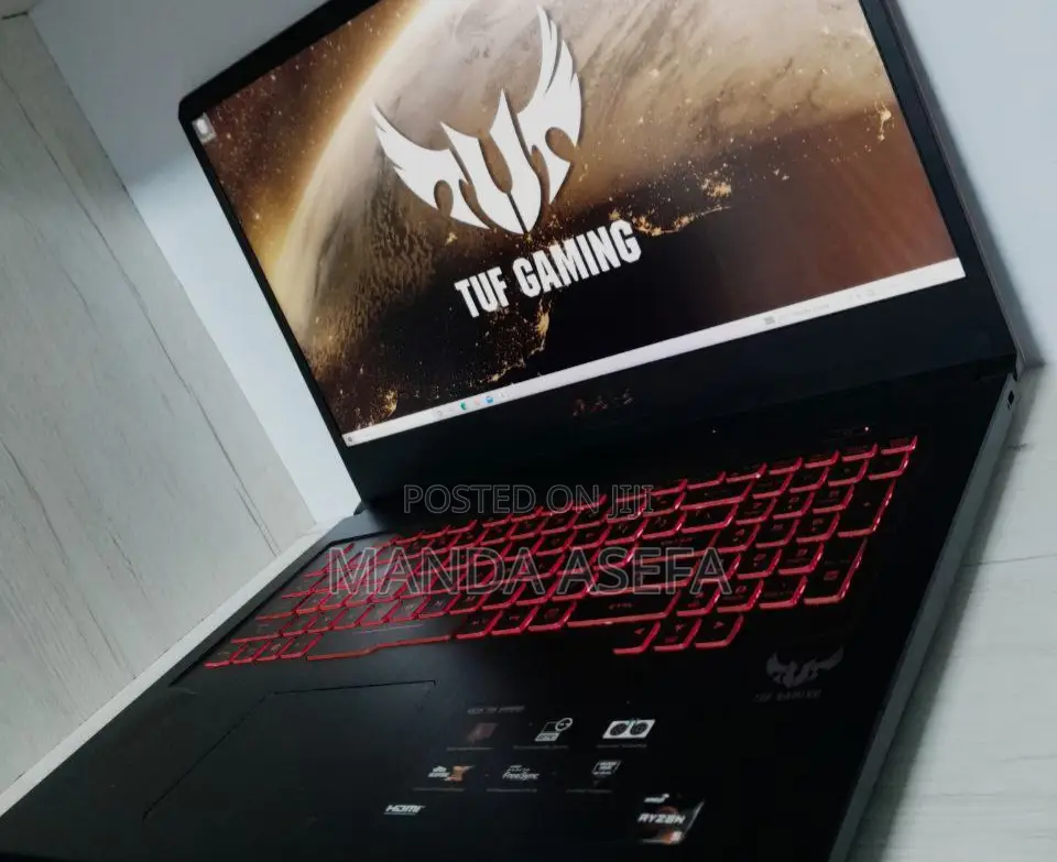New Laptop Asus TUF Gaming A15 8GB AMD Ryzen 5 SSD 512GB