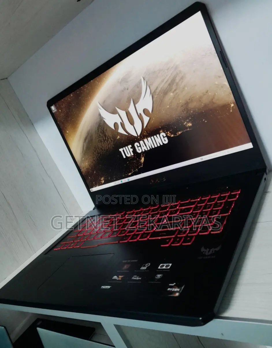 New Laptop Asus TUF Gaming A15 8GB AMD Ryzen 5 SSD 512GB