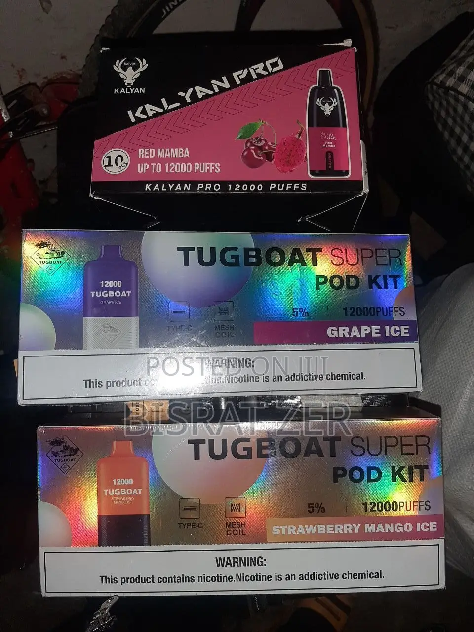 Tugboat 12,000 Puff Vape
