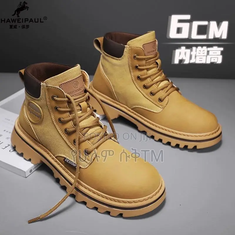 Original Fashion Man Waterproof Boots Shoe