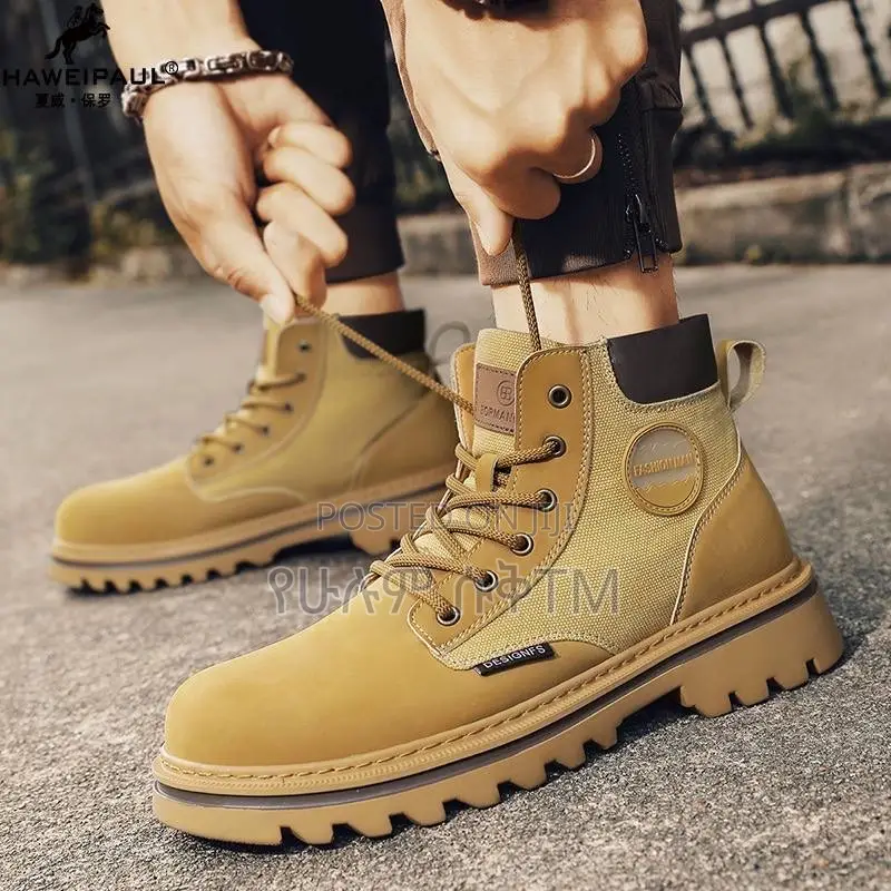 Original Fashion Man Waterproof Boots Shoe