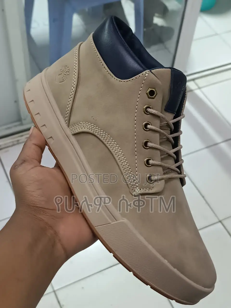 Original Timberland Waterproof Mid ‘Light Brown’ Shoes