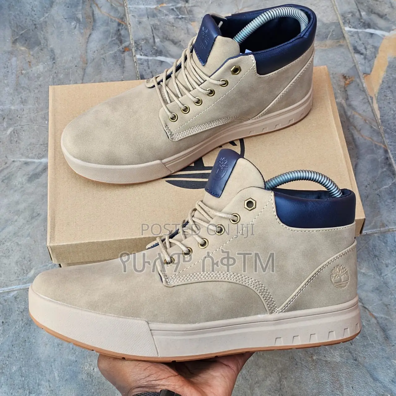 Original Timberland Waterproof Mid ‘Light Brown’ Shoes