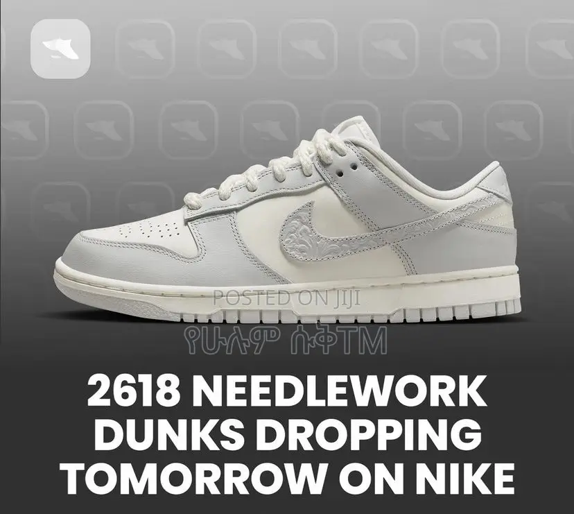 Original Nike Sb Dunk Low X Needlework Shoes