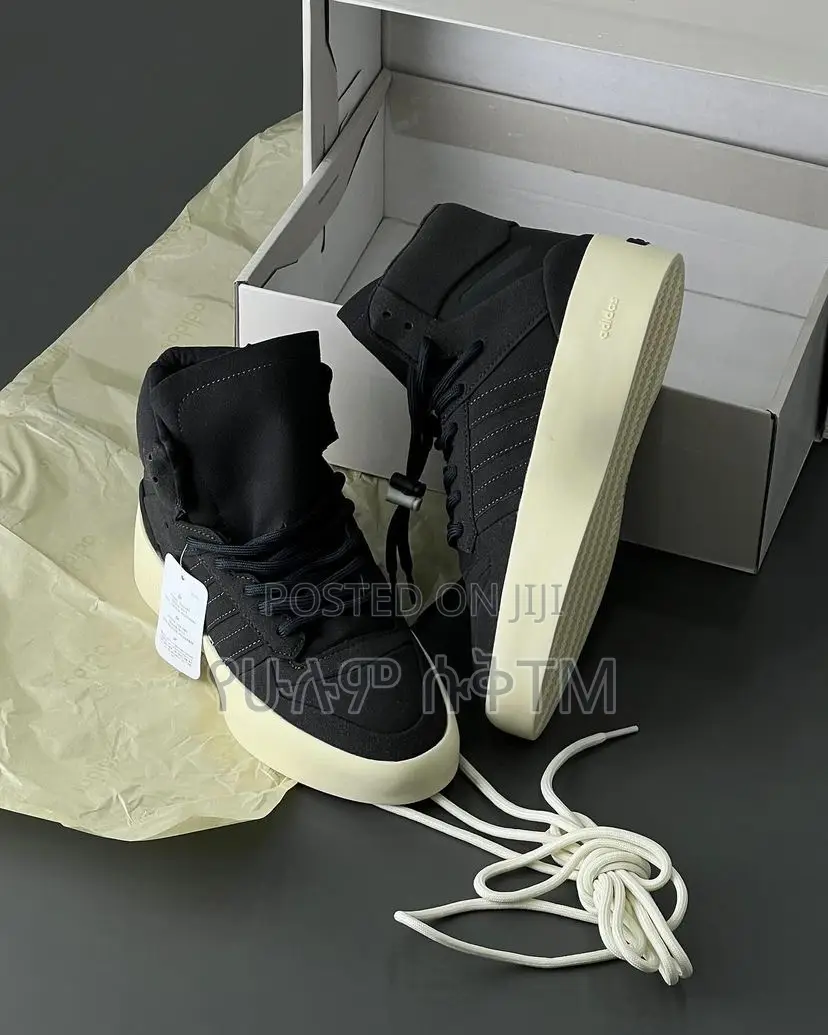 Original Adidas Fear of God X Forum 86 HI Boots Shoes