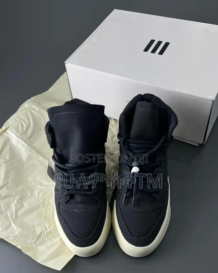 Original Adidas Fear of God X Forum 86 HI Boots Shoes