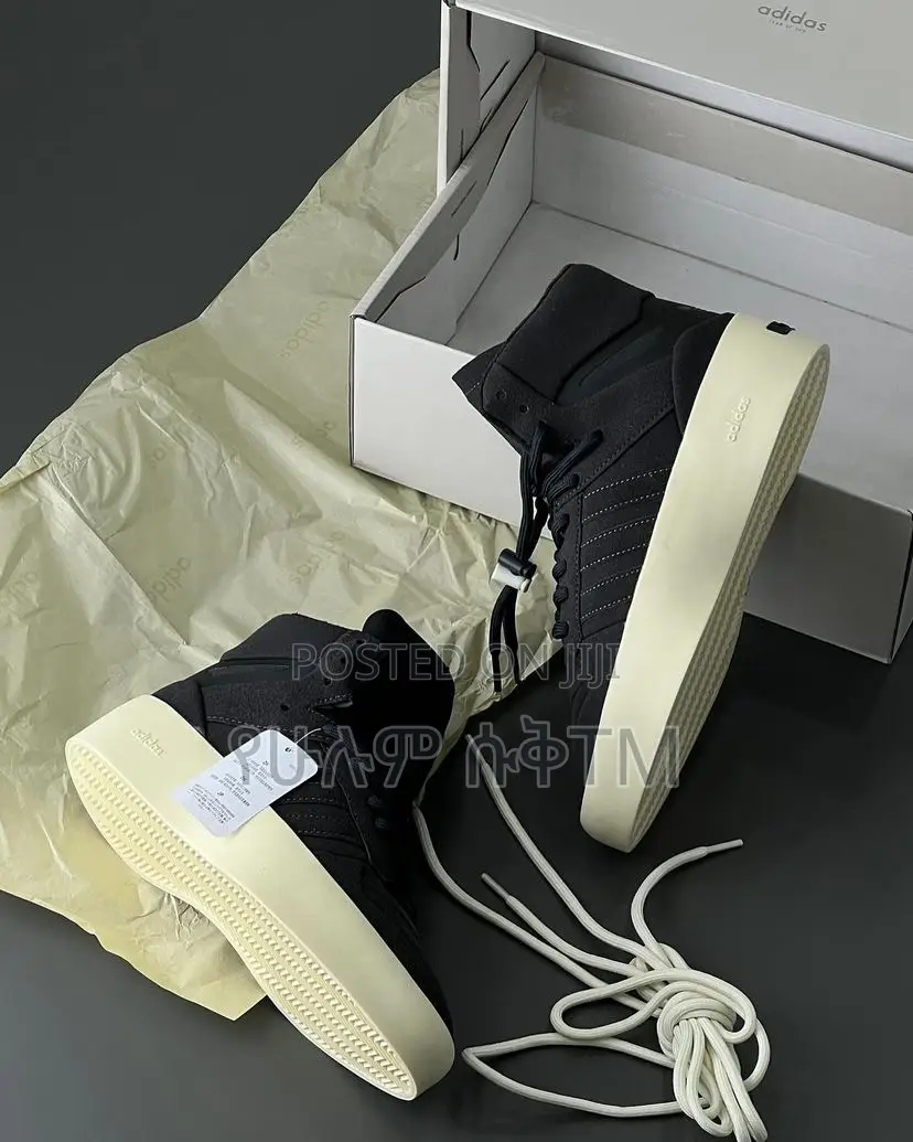 Original Adidas Fear of God X Forum 86 HI Boots Shoes