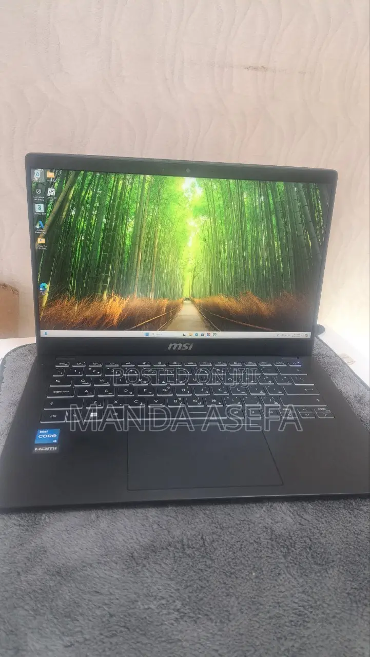 New Laptop MSI 8GB Intel Core I3 SSD 256GB