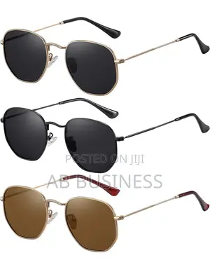 MEETSUN Polarized Hexagon Sunglasses for Men/Women