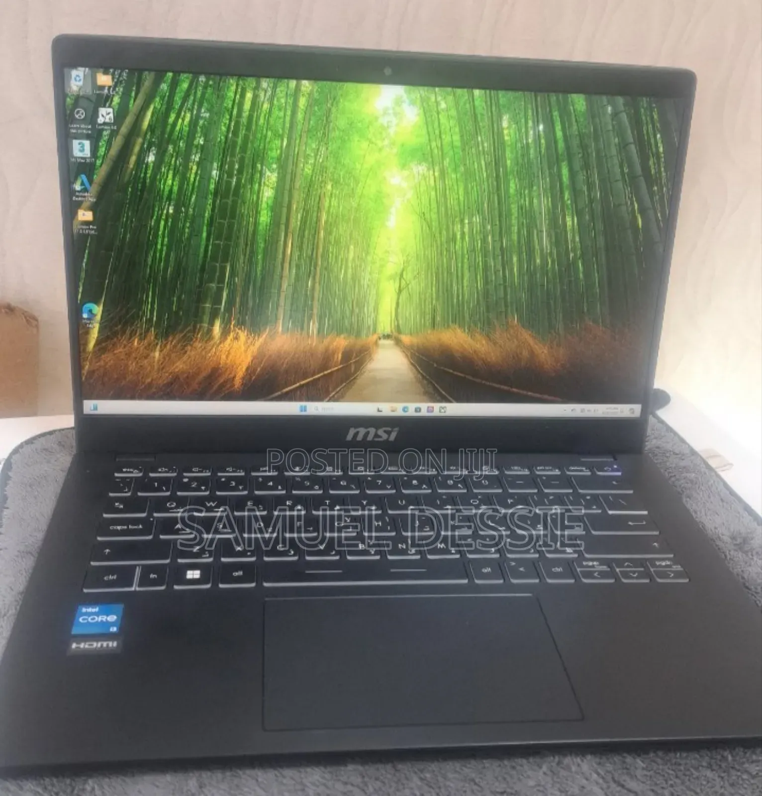 New Laptop MSI 8GB Intel Core I3 SSD 256GB
