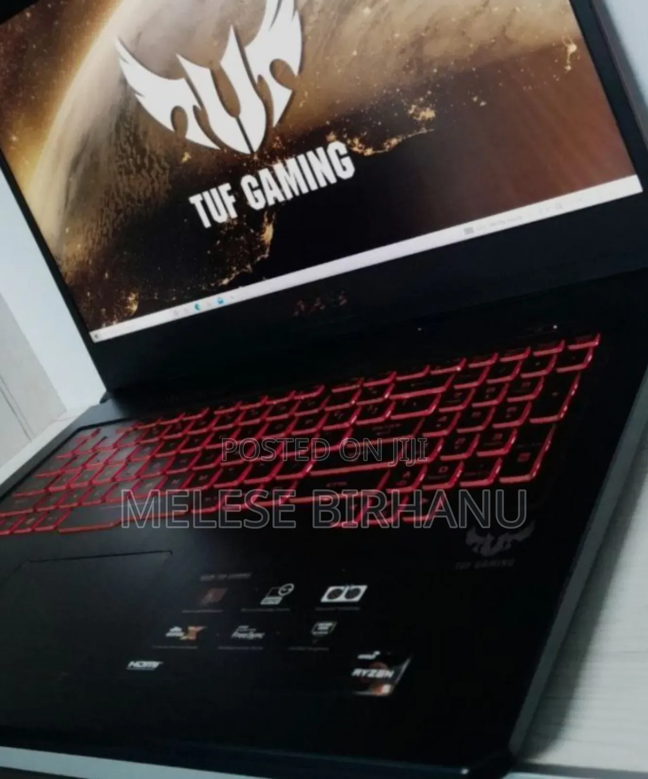 New Laptop Asus TUF516P 8GB AMD Ryzen 5 SSD 512GB