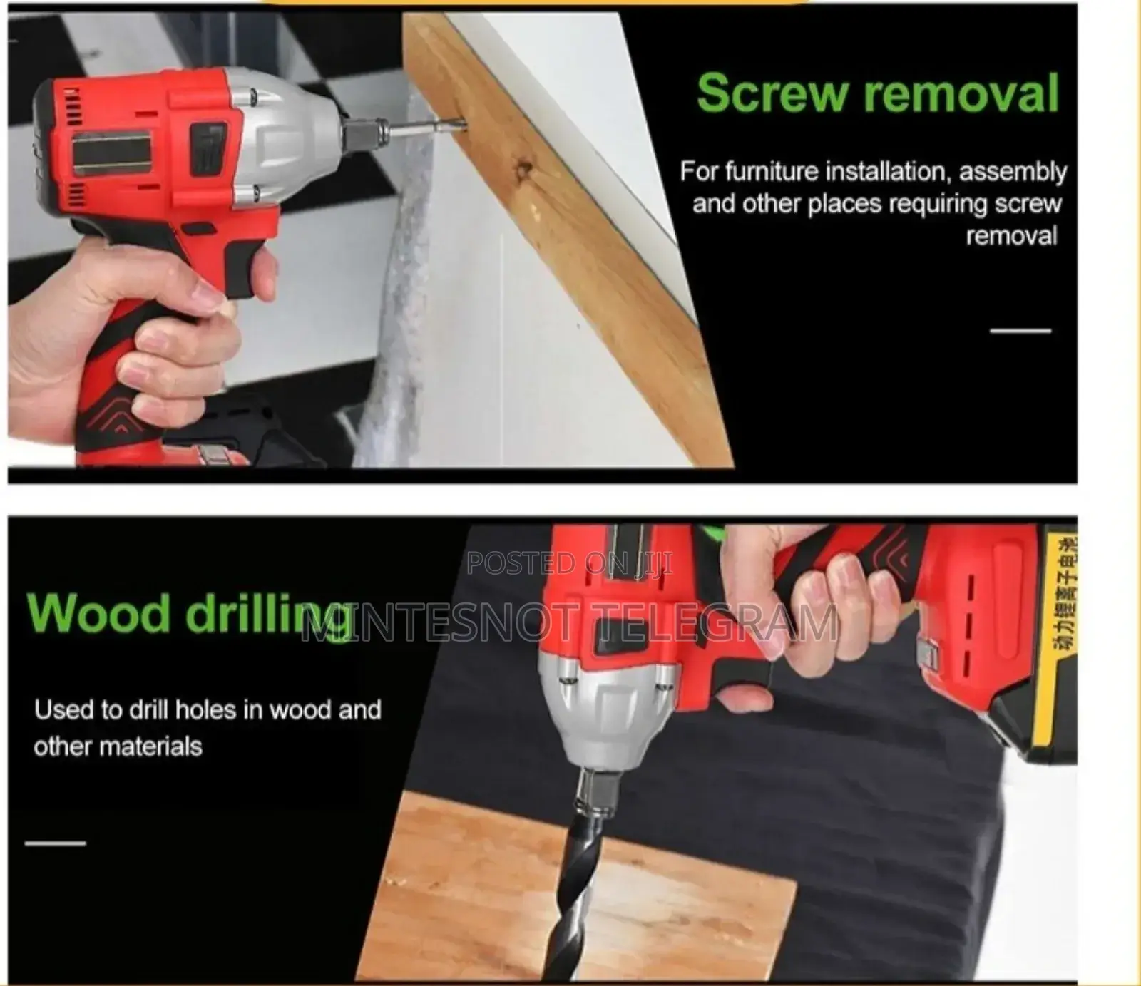 Rechargeable Impact Wrench Original