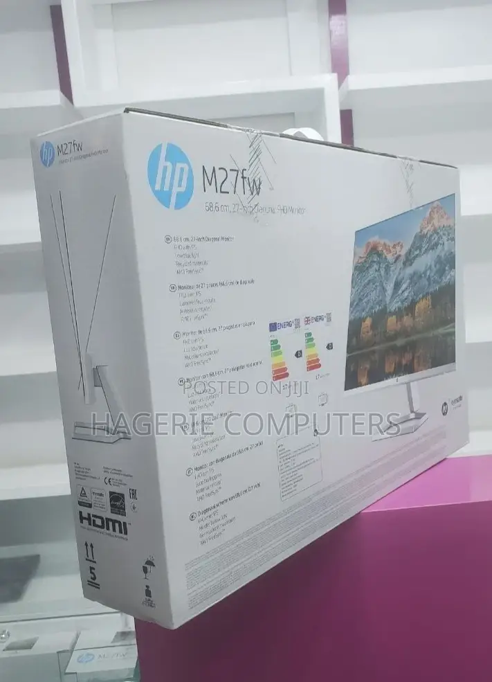 Brand New With Cartoon Hp 27" Inch Monitor