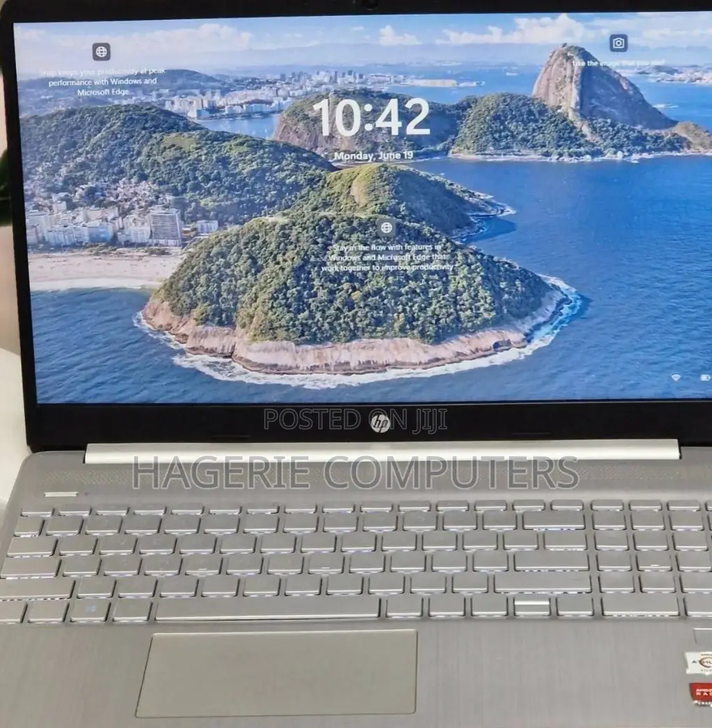 New Laptop HP 15 8GB AMD SSD 256GB