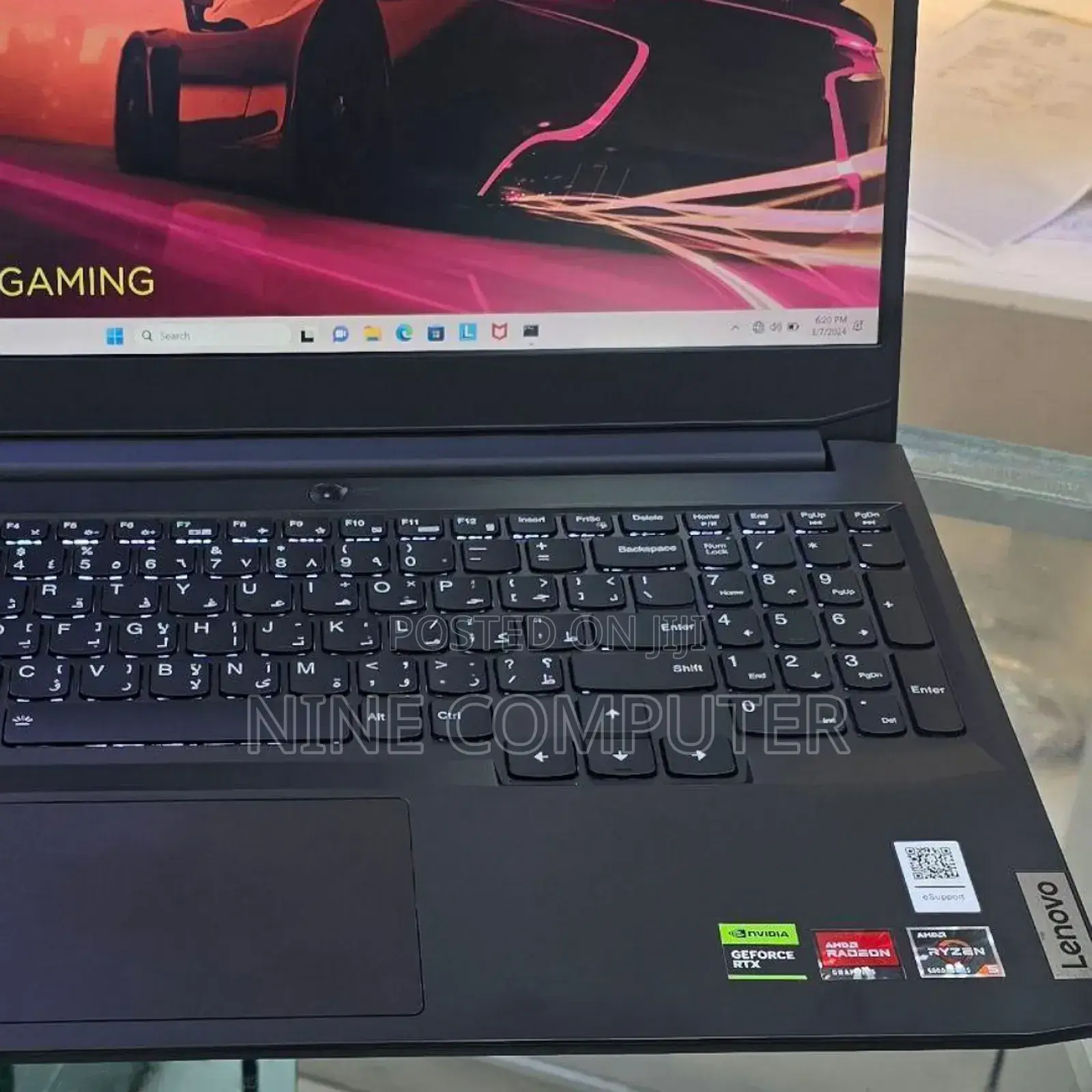 New Laptop Lenovo Ideapad 3 8GB AMD Ryzen 5 SSD 512GB