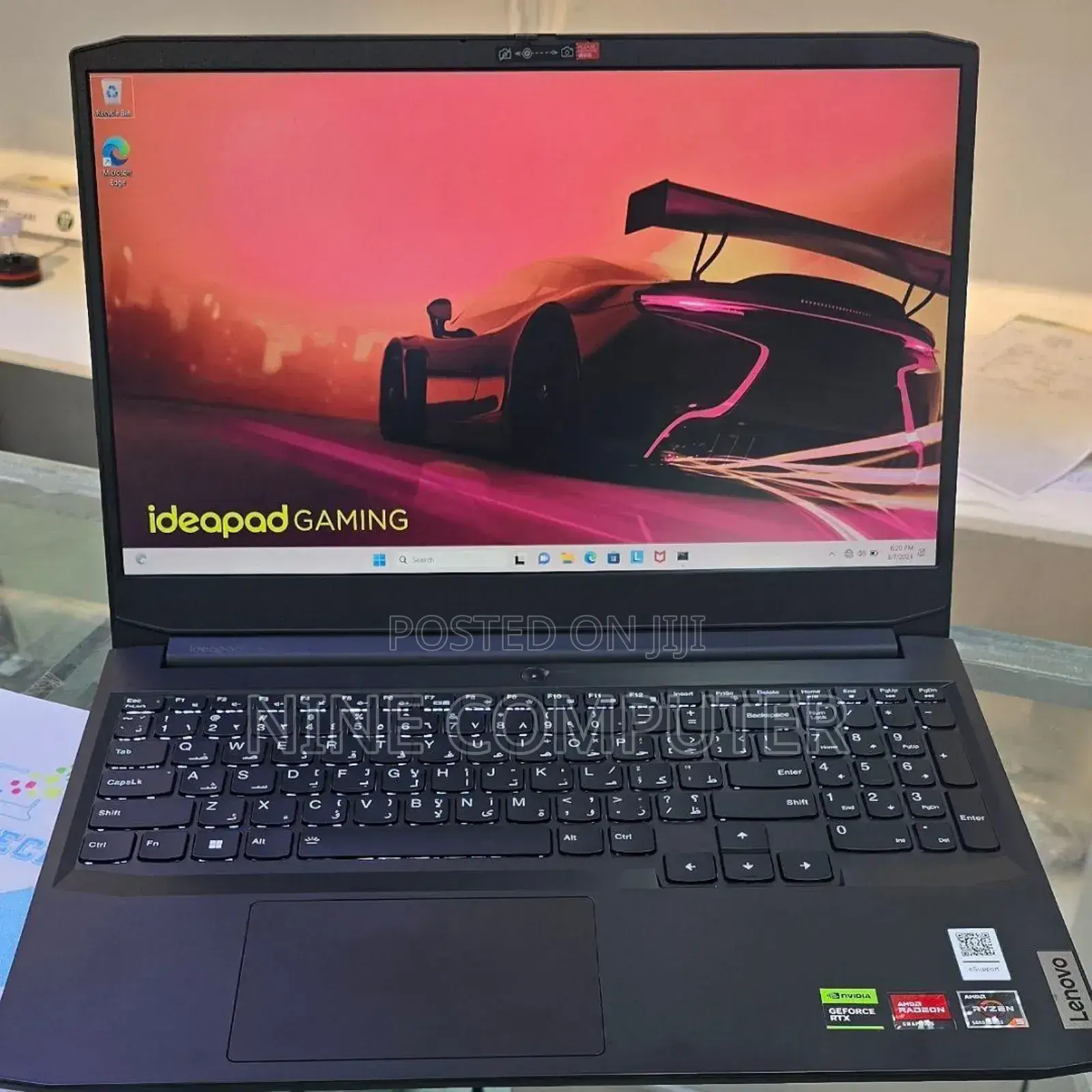 New Laptop Lenovo Ideapad 3 8GB AMD Ryzen 5 SSD 512GB