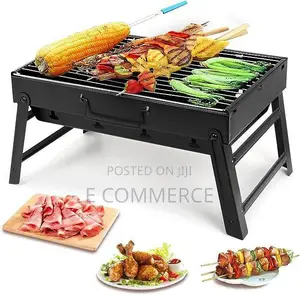 Foldable Barbecue Grill With Stand
