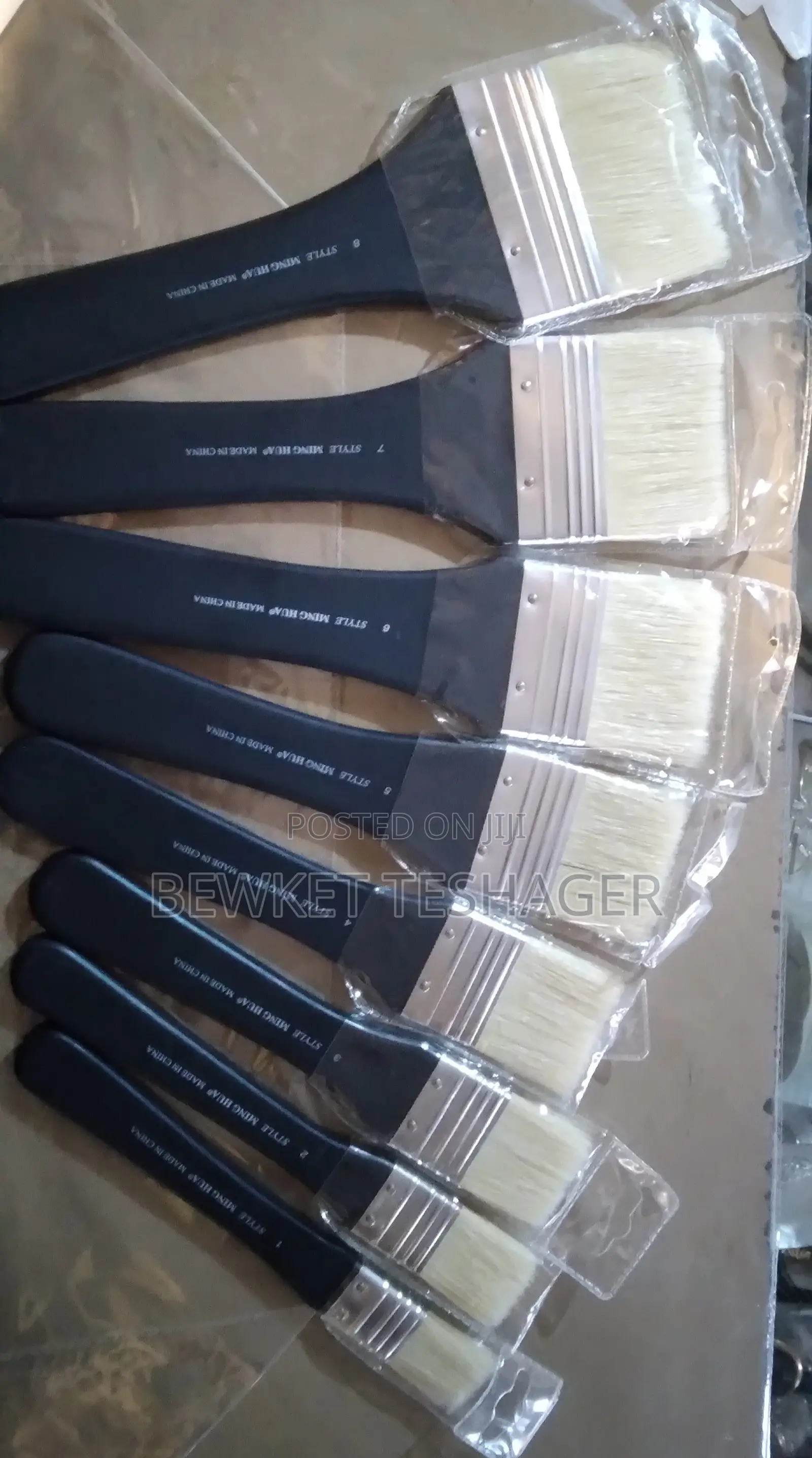 Professional Oil Flat Brushes