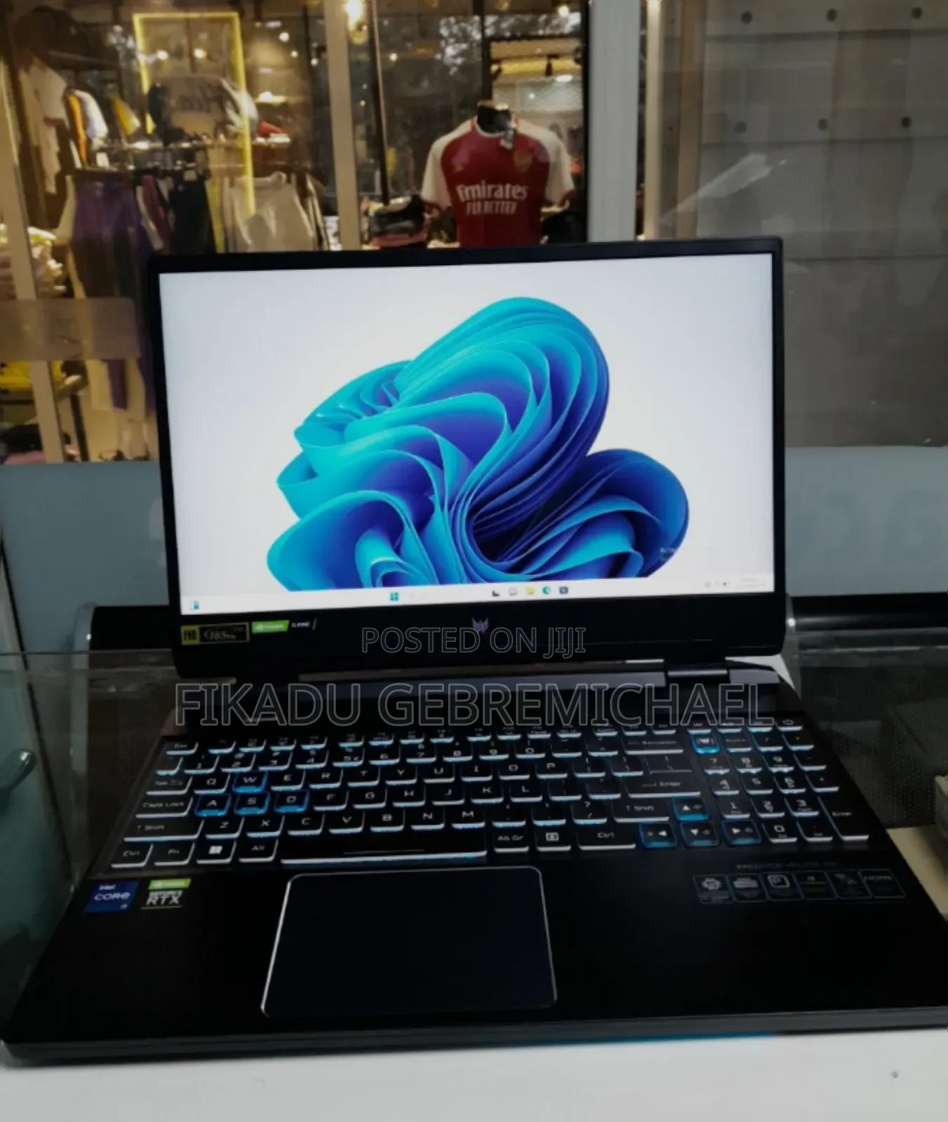 New Laptop Acer Predator 17 16GB Intel Core I7 SSD 512GB