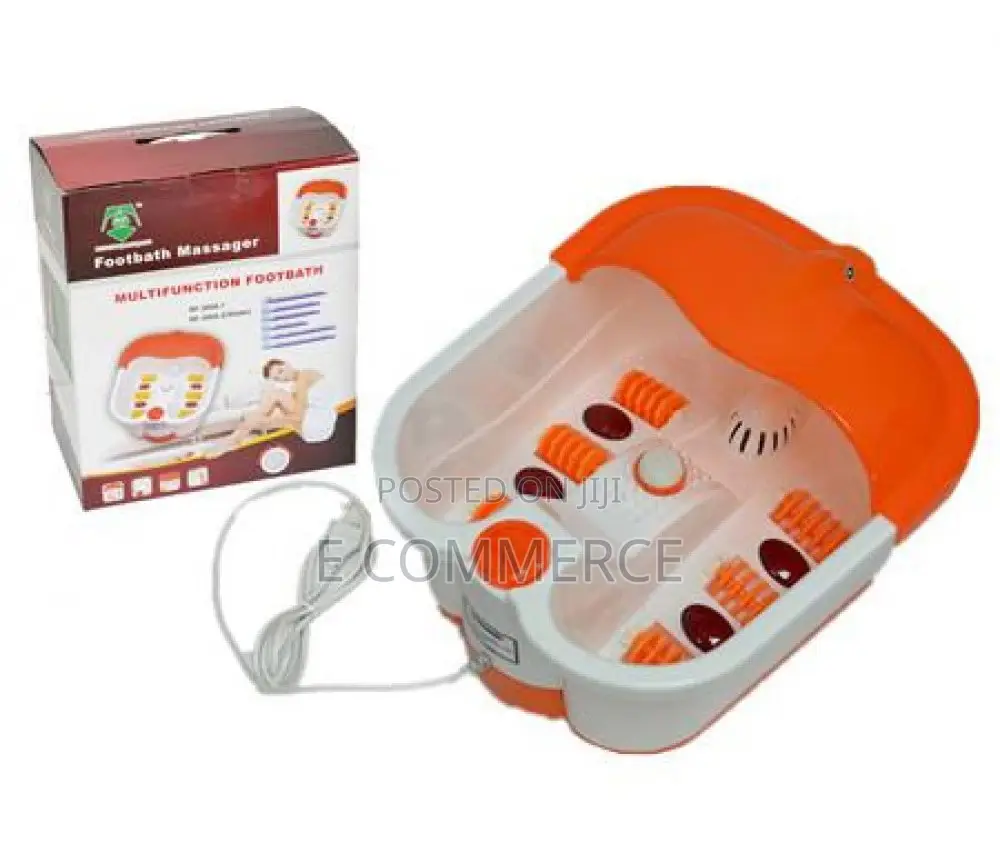 Foot Bath Massager- የእግር መዘፍዘፊያ Automatic Heating