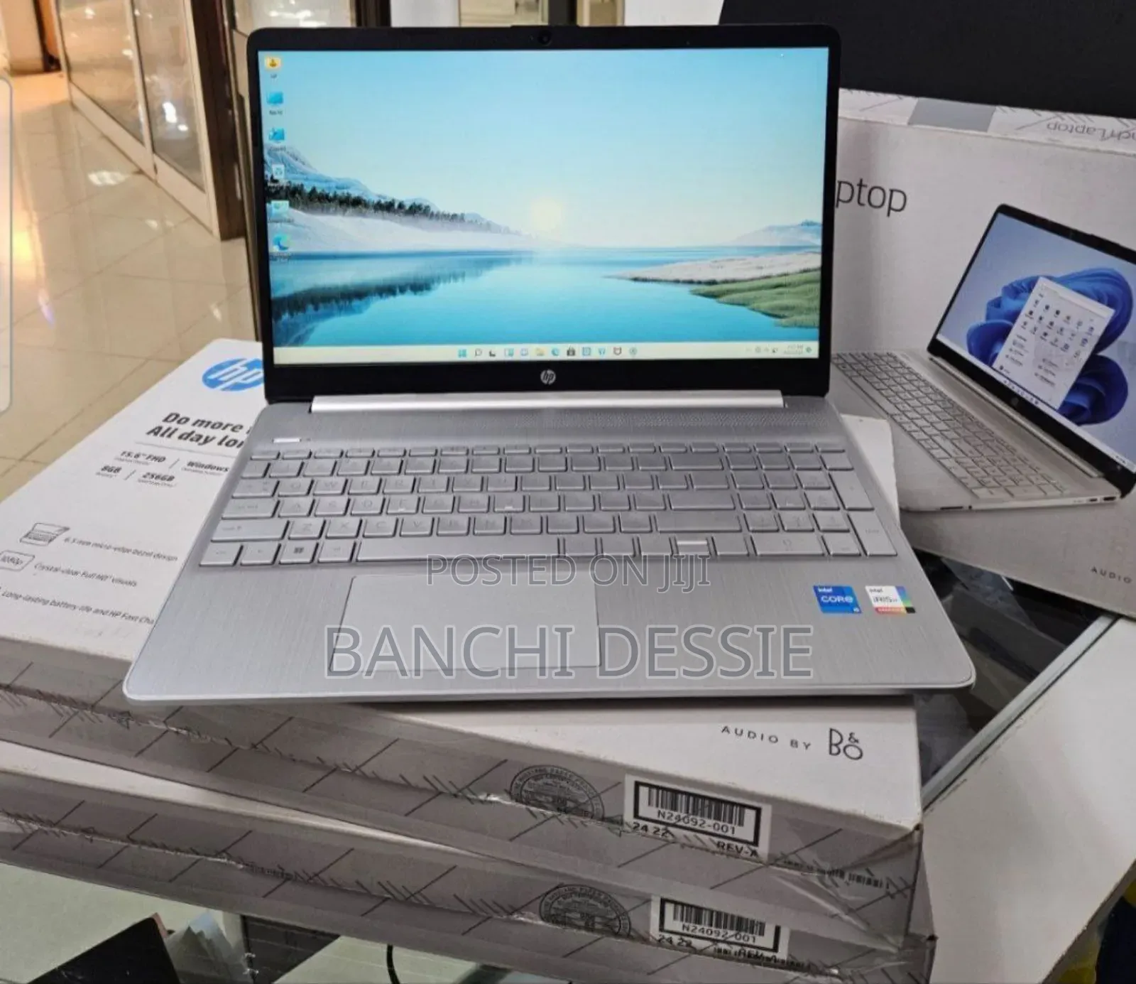 New Laptop HP 8GB Intel Core I5 SSD 256GB