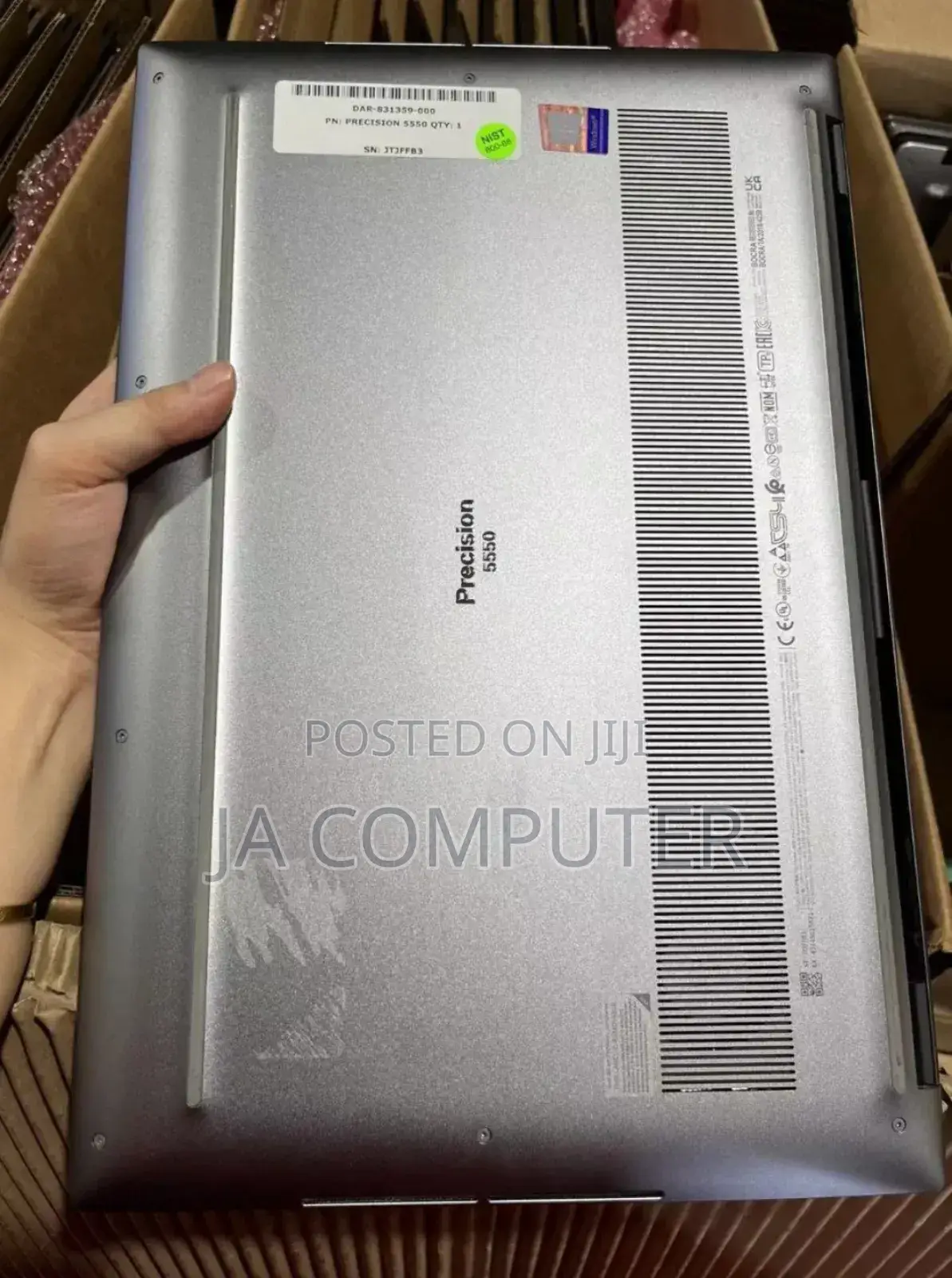 New Laptop Dell Precision 5520 32GB Intel Core I7 SSD 512GB