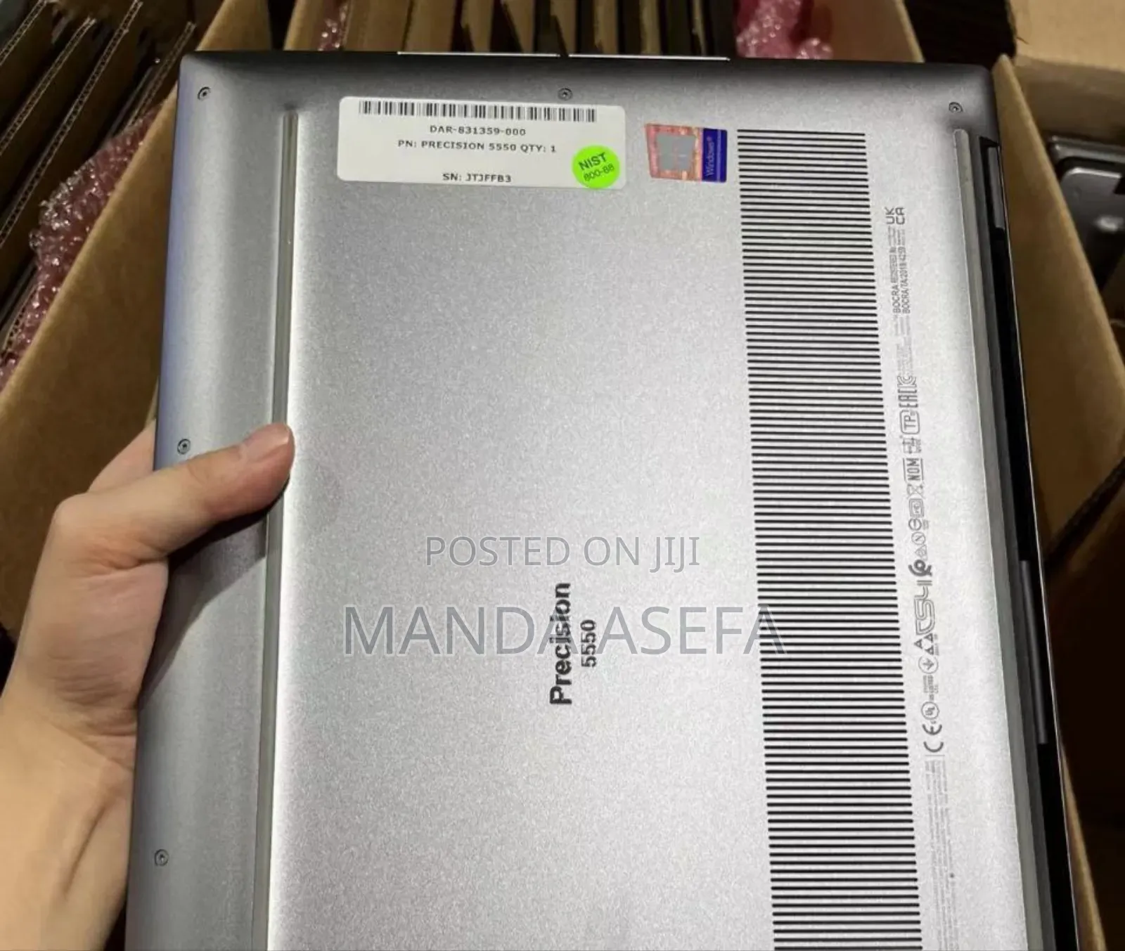 New Laptop Dell XPS 15 32GB Intel Core i7 SSD 512GB