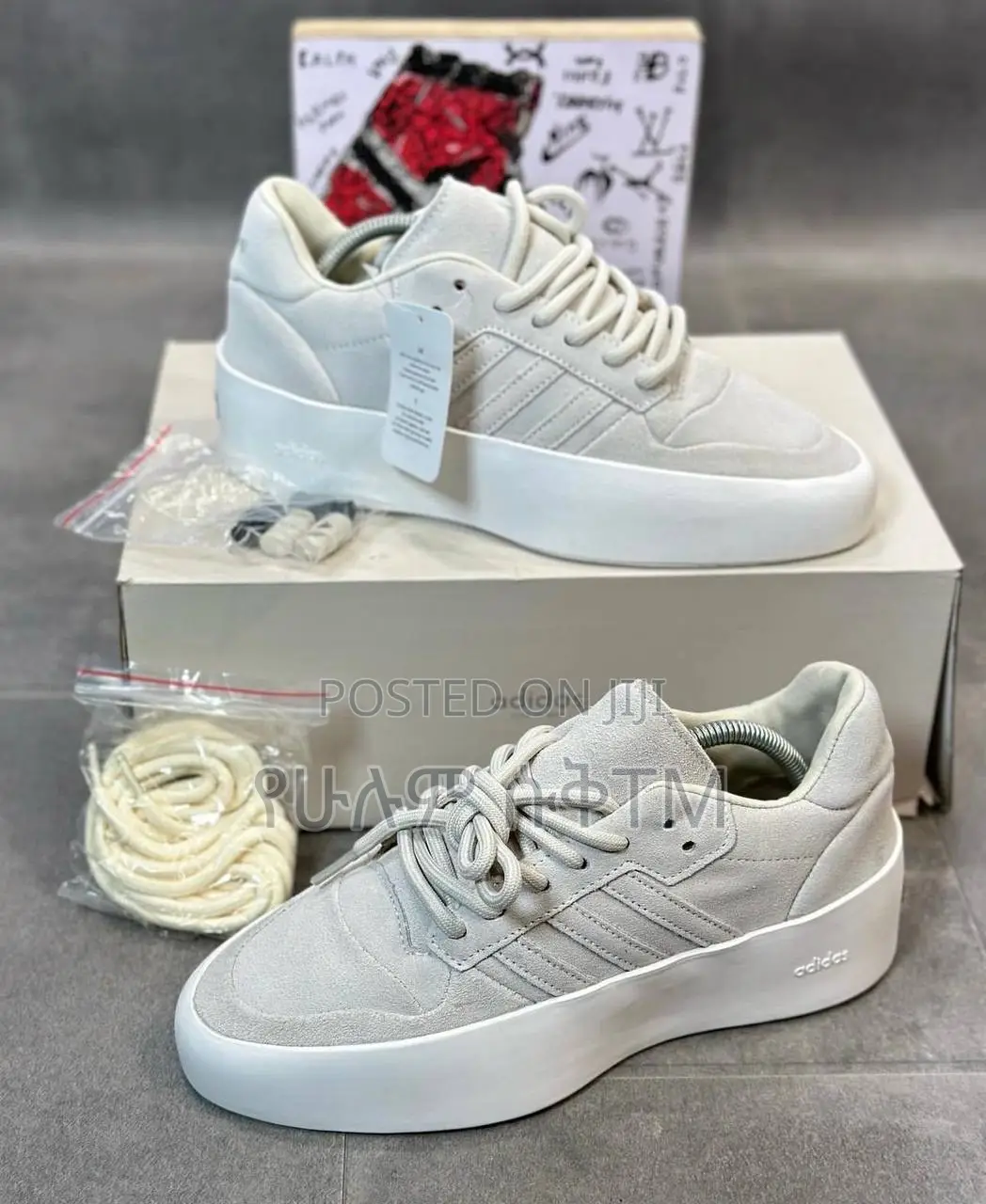 Original Adidas Fear of God X Forum 86 Low Shoes
