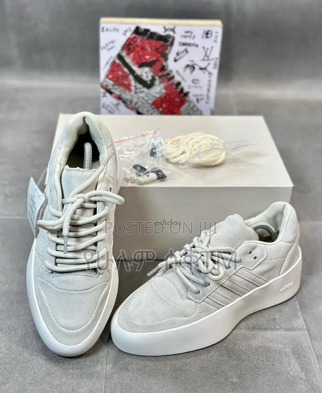 Original Adidas Fear of God X Forum 86 Low Shoes