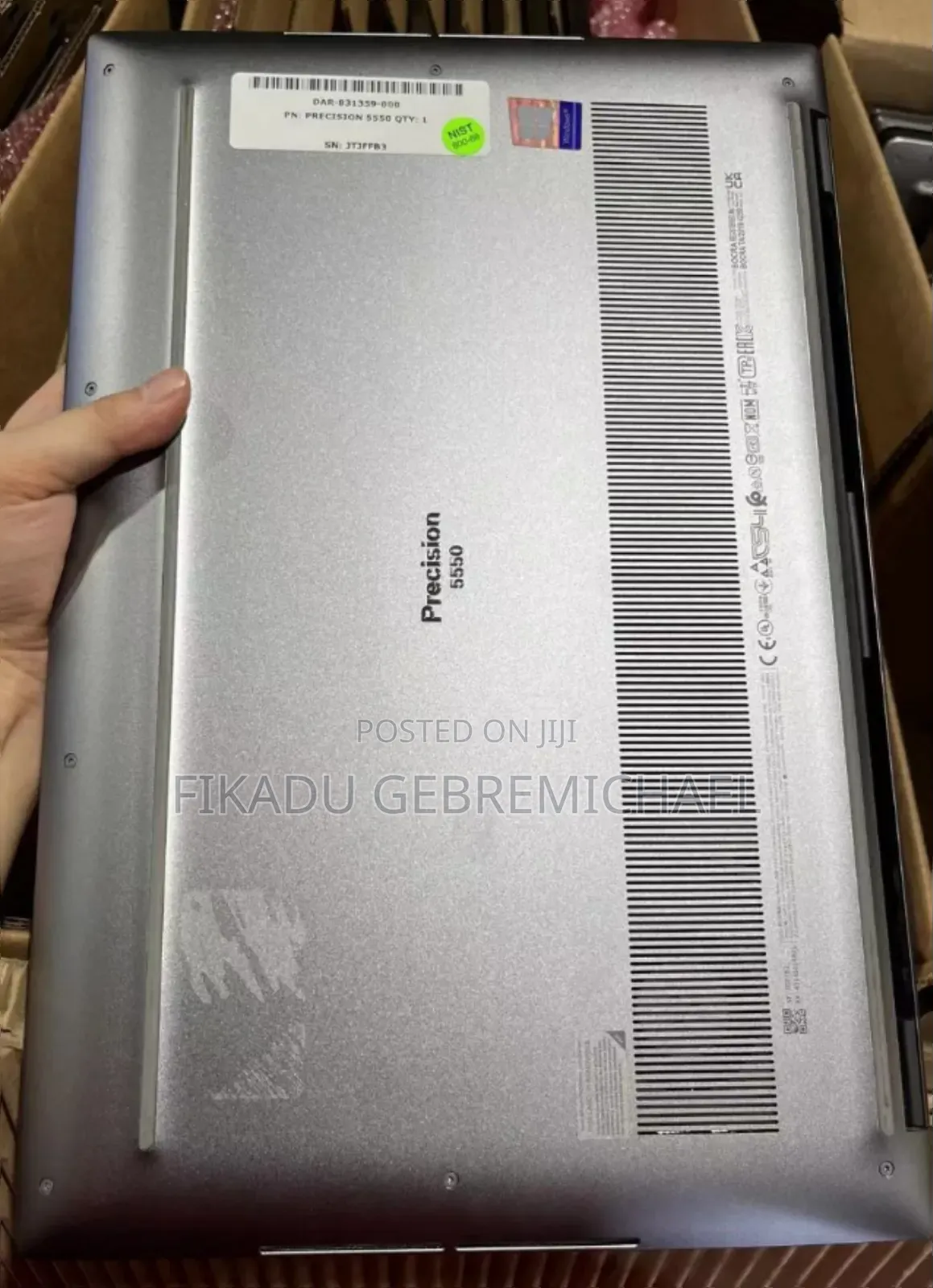 New Laptop Dell XPS 15 32GB Intel Core I7 SSD 512GB