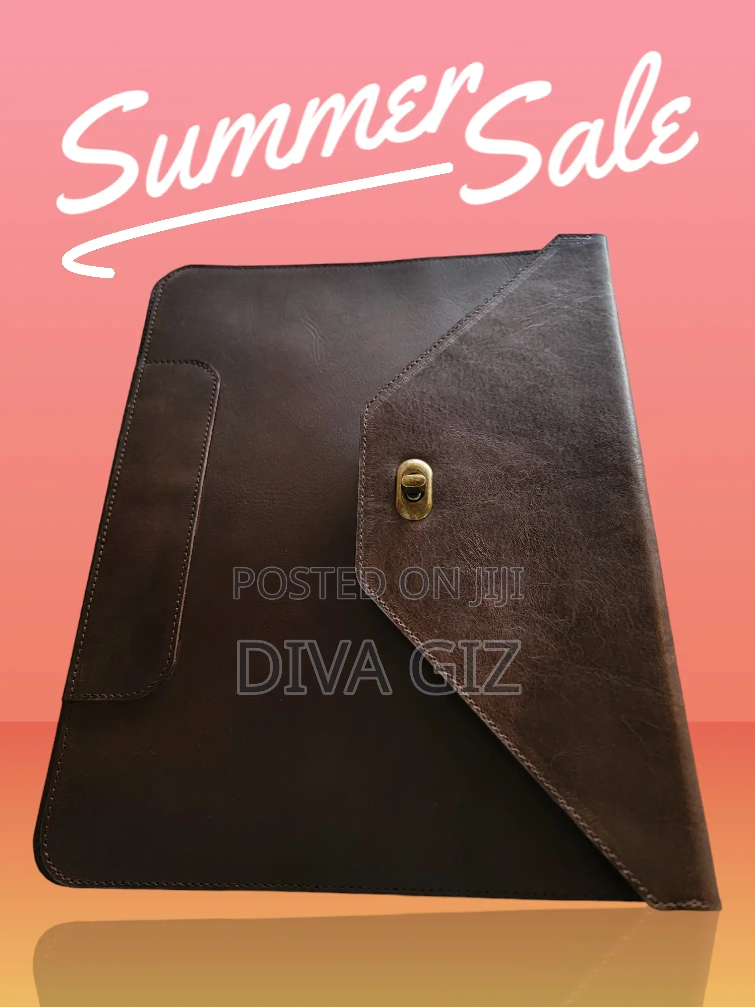 Luxury Leather 14 Inch Document Holder