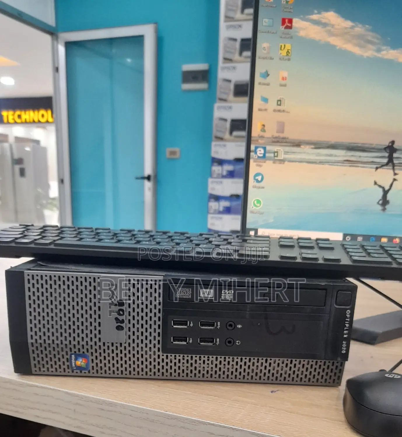 Desktop Computer Dell OptiPlex 3020 4GB Intel Core I3 HDD 500GB